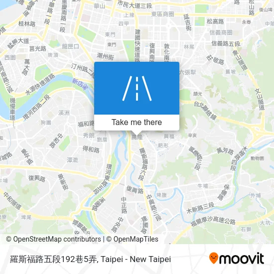 羅斯福路五段192巷5弄地圖