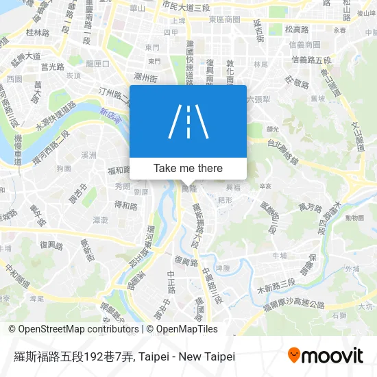 羅斯福路五段192巷7弄地圖