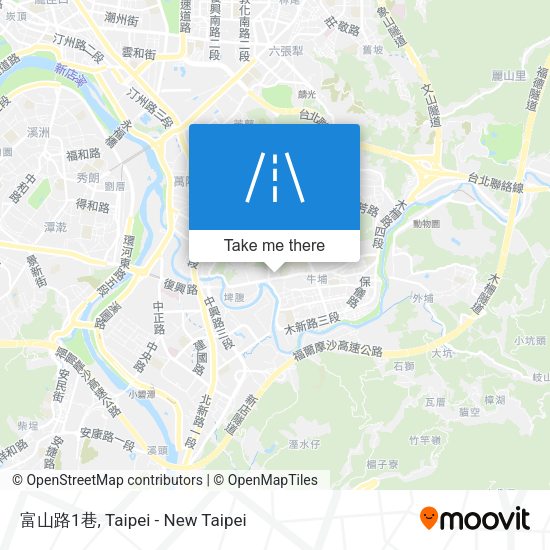 富山路1巷地圖
