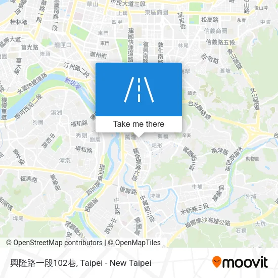 興隆路一段102巷地圖