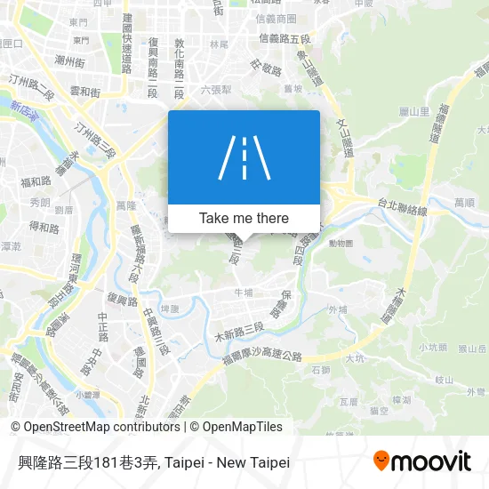 興隆路三段181巷3弄地圖