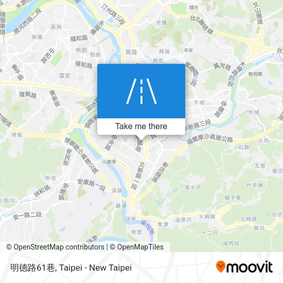 明德路61巷地圖