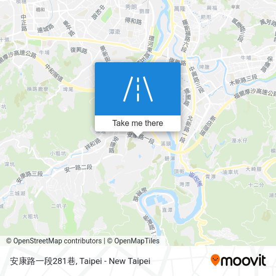 安康路一段281巷 map