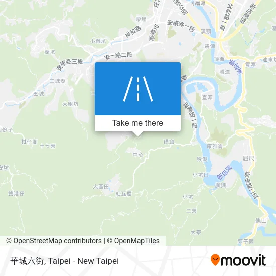 華城六街 map