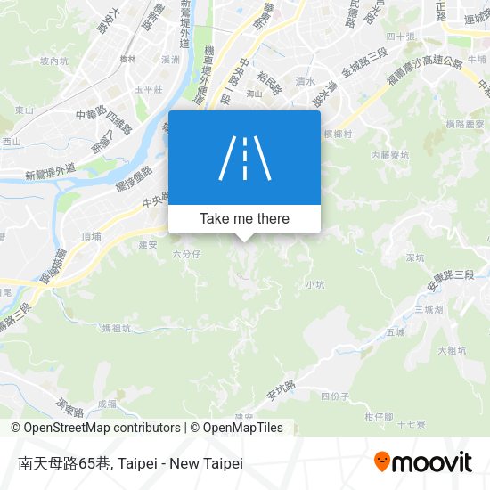 南天母路65巷地圖