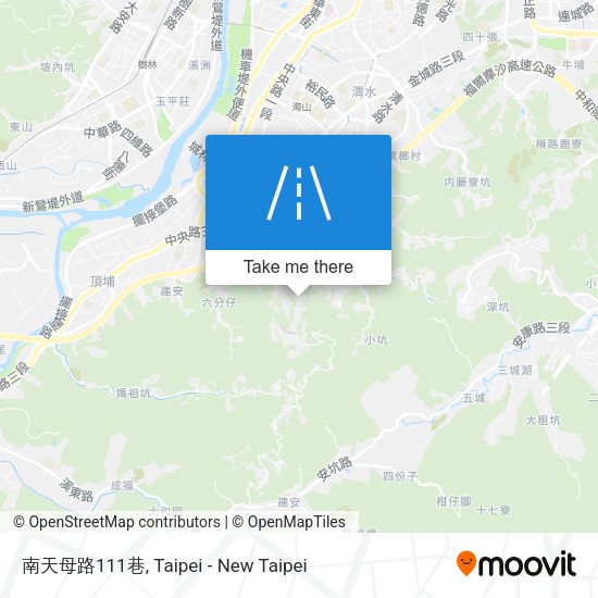 南天母路111巷 map