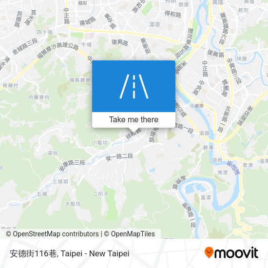安德街116巷 map