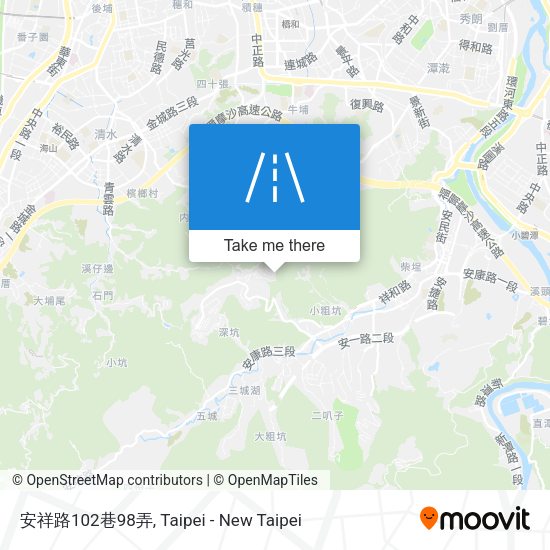 安祥路102巷98弄地圖