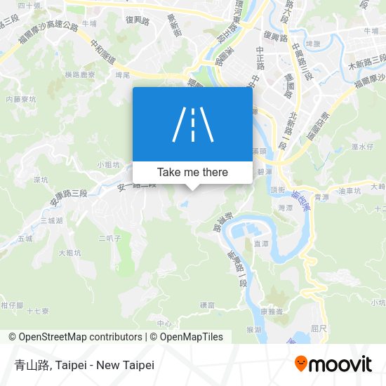 青山路地圖