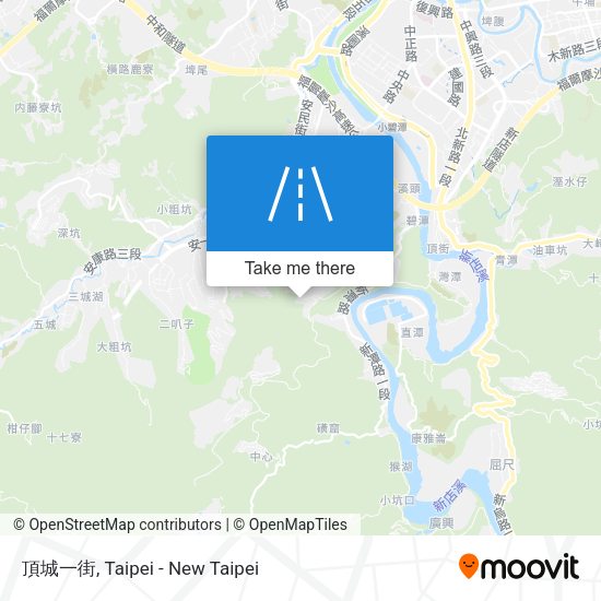 頂城一街 map