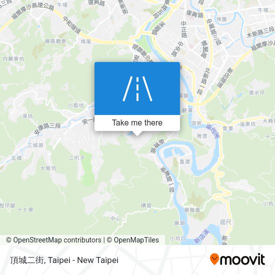 頂城二街 map