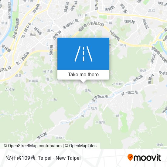 安祥路109巷地圖