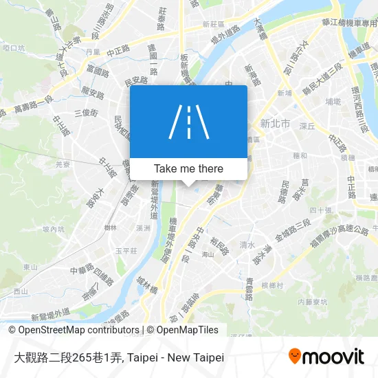 大觀路二段265巷1弄 map