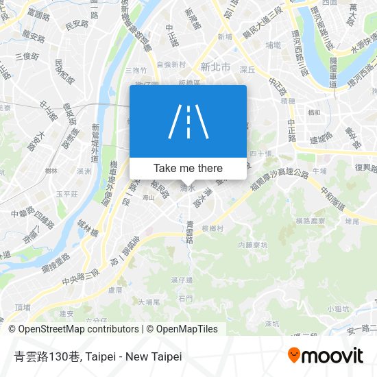 青雲路130巷地圖
