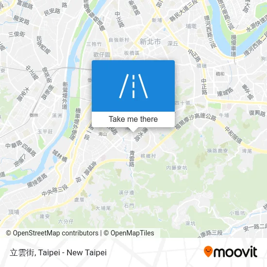 立雲街 map