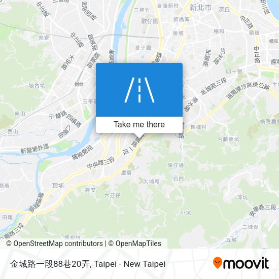 金城路一段88巷20弄 map