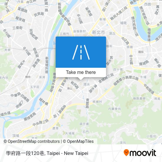 學府路一段120巷 map