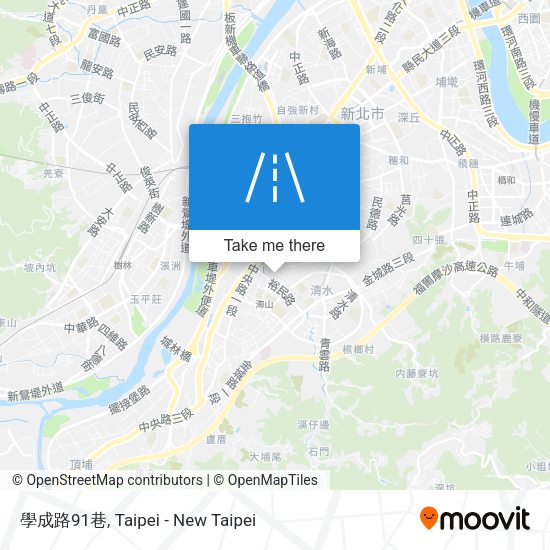 學成路91巷 map