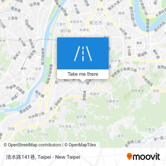 清水路141巷地圖