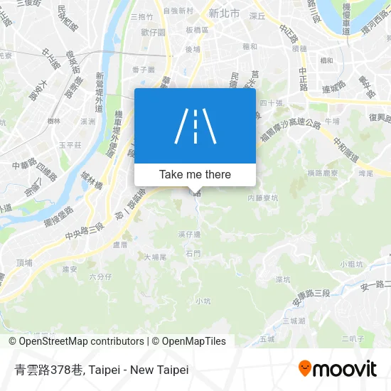 青雲路378巷 map