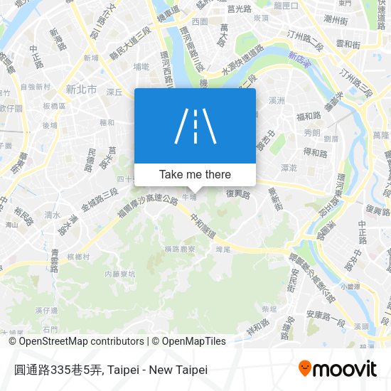 圓通路335巷5弄地圖
