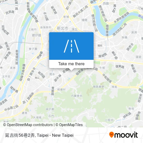 延吉街56巷2弄地圖