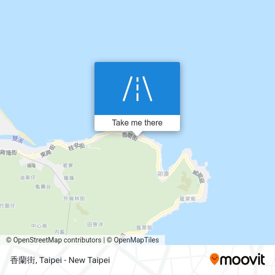 香蘭街地圖