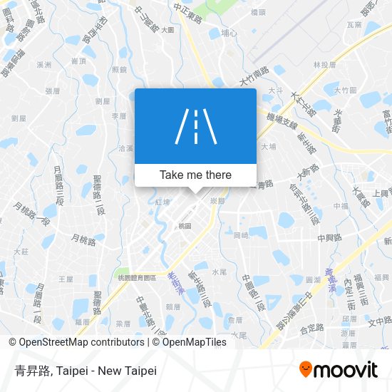 青昇路 map