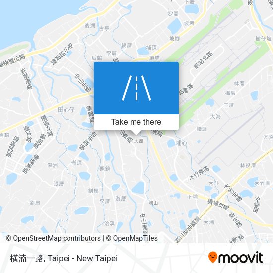 橫湳一路地圖