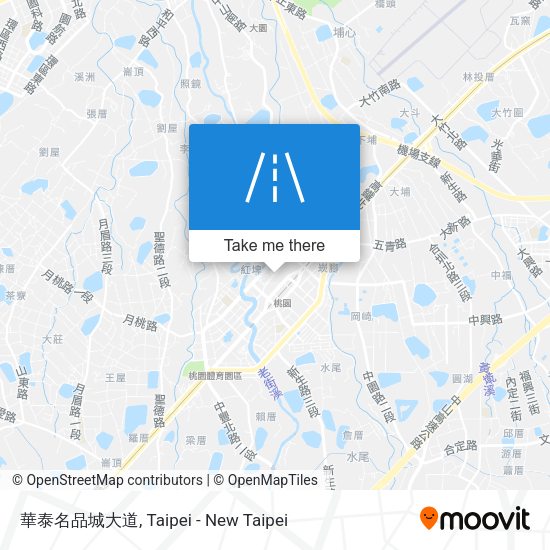 華泰名品城大道 map