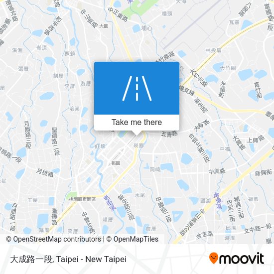 大成路一段 map