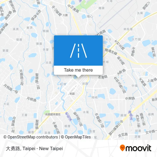 大勇路地圖