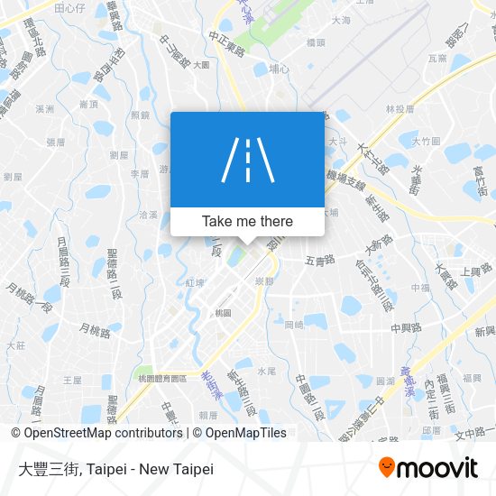 大豐三街地圖