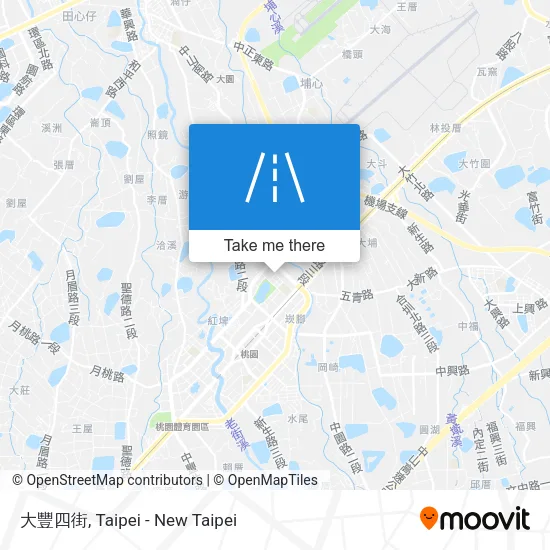 大豐四街 map