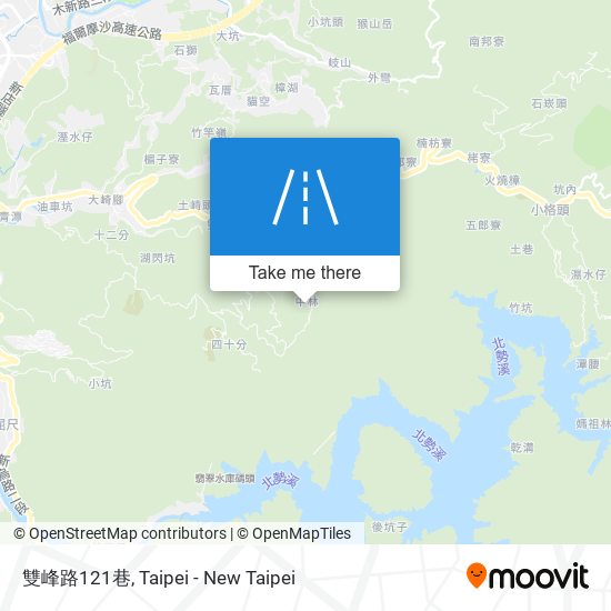 雙峰路121巷地圖