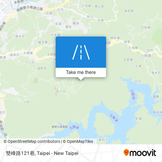 雙峰路121巷 map