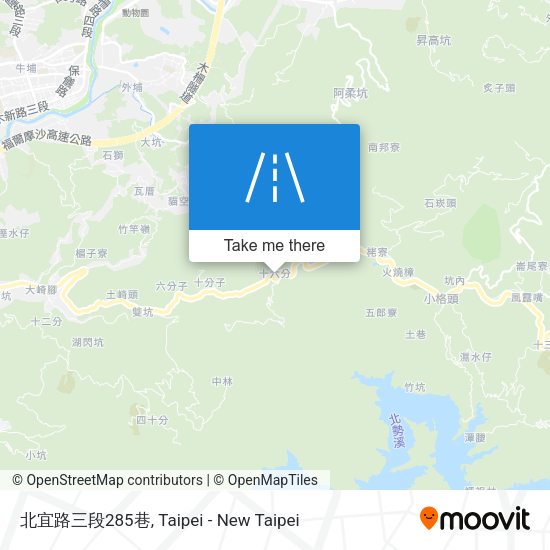 北宜路三段285巷 map