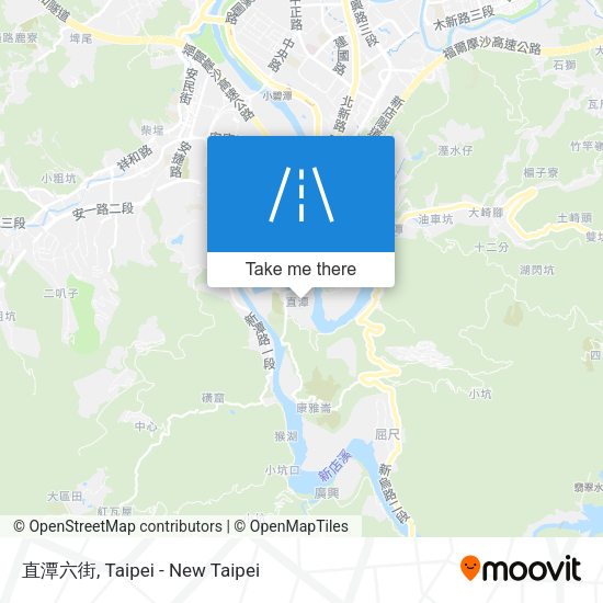 直潭六街 map