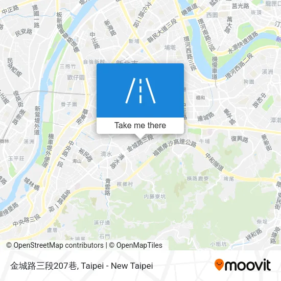 金城路三段207巷 map