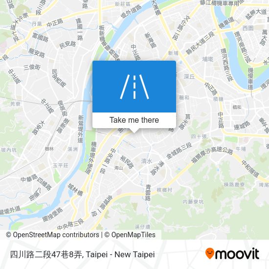 四川路二段47巷8弄地圖
