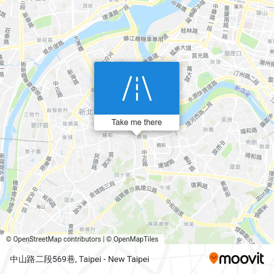 中山路二段569巷地圖