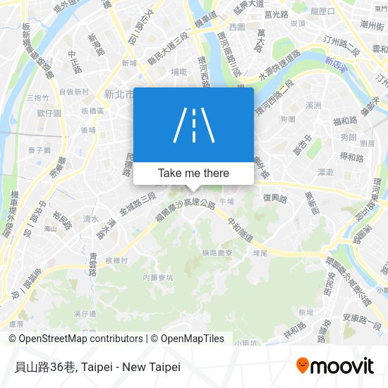 員山路36巷地圖