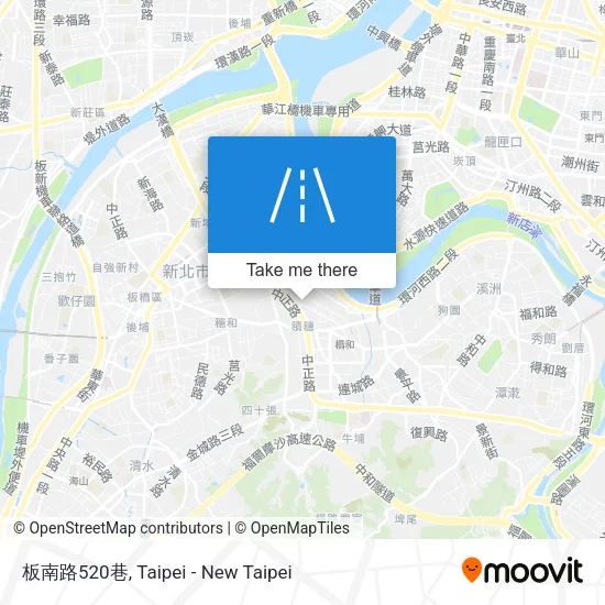 板南路520巷 map