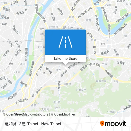 延和路13巷地圖
