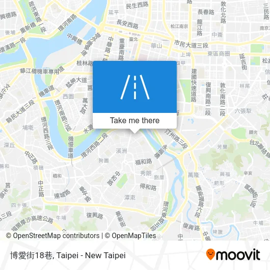 博愛街18巷地圖