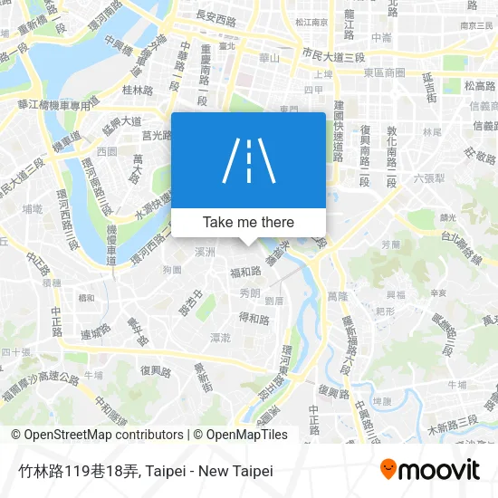 竹林路119巷18弄地圖
