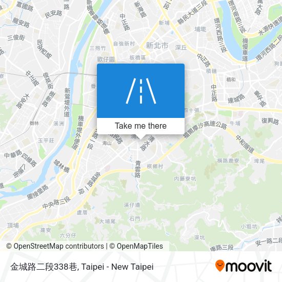 金城路二段338巷 map