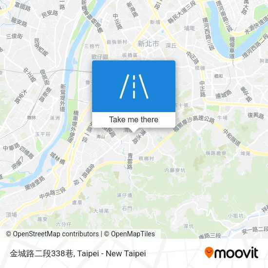 金城路二段338巷 map