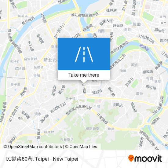 民樂路80巷地圖