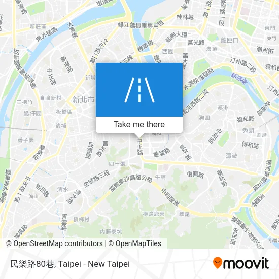 民樂路80巷地圖
